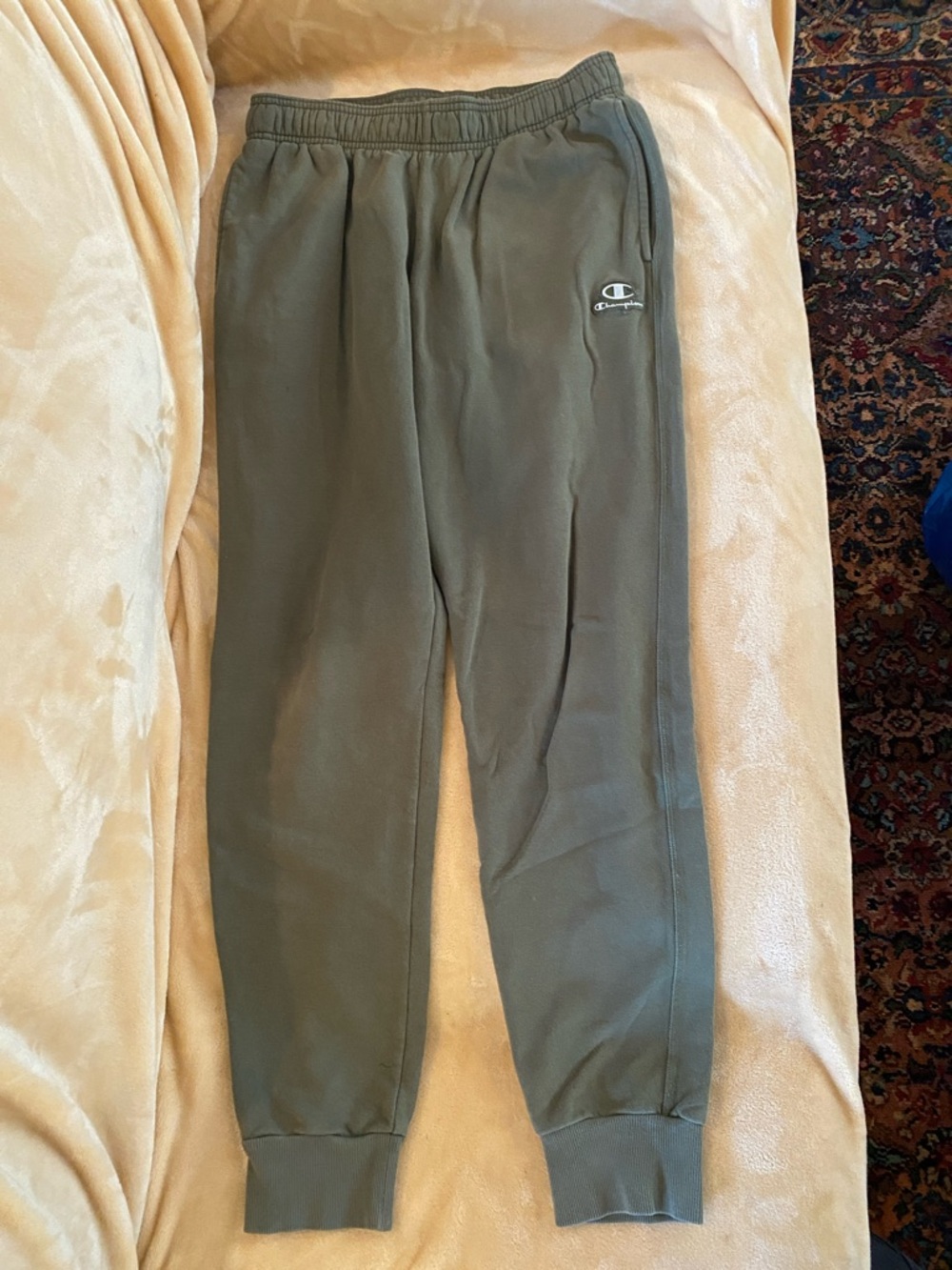Champion Olive-Style Green Sweat Joggers